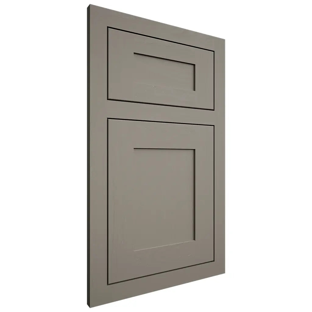 Shiloh Cabinetry Flush Inset New Haven Maple Plain Cut Thyme Door