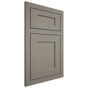Shiloh Cabinetry Flush Inset New Haven Maple Plain Cut Thyme Door