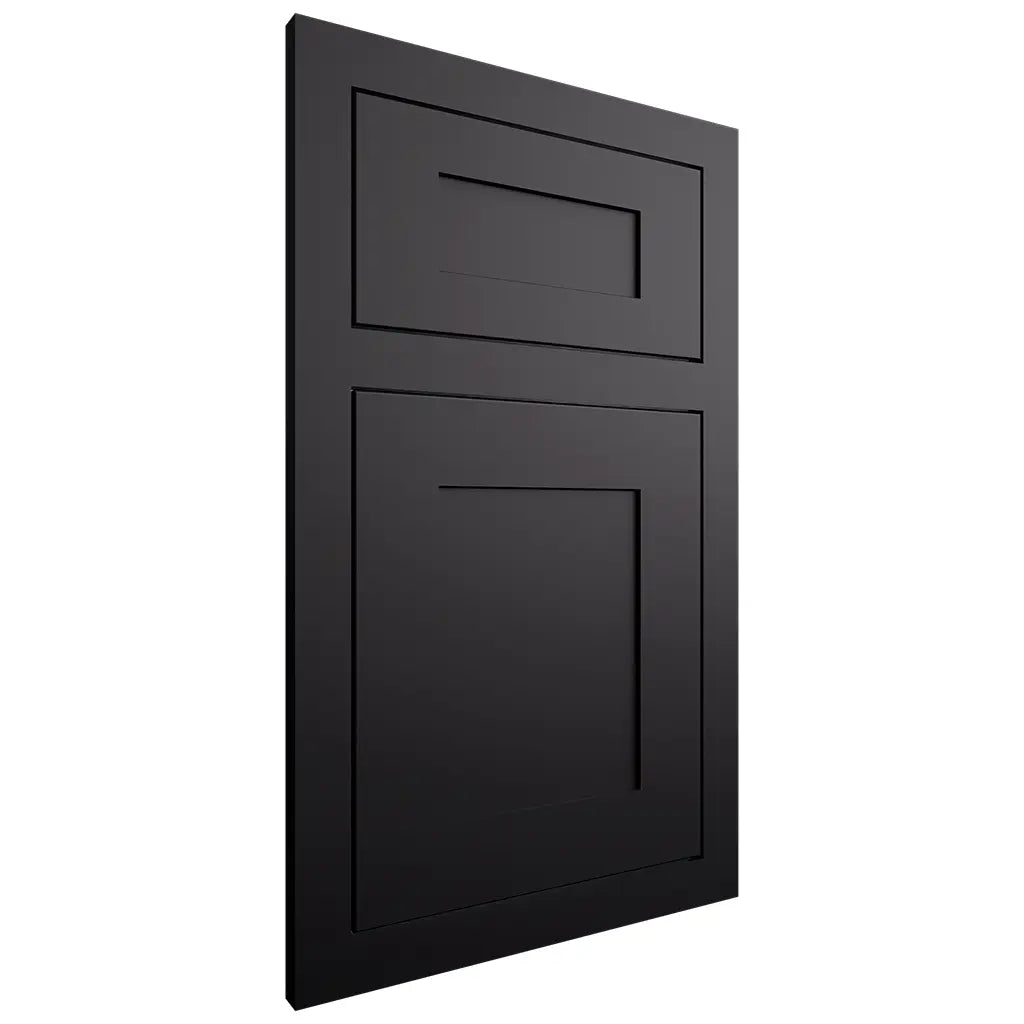 Shiloh Cabinetry Flush Inset New Haven Paintable Black Door