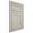 Shiloh Cabinetry Flush Inset New Haven Paintable Clary Sage Door