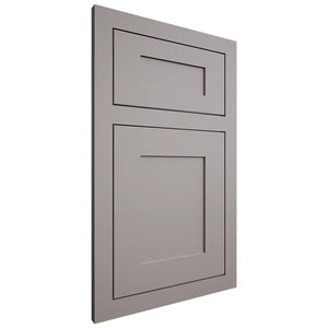 Shiloh Cabinetry Flush Inset New Haven Paintable Dovetail Gray Door