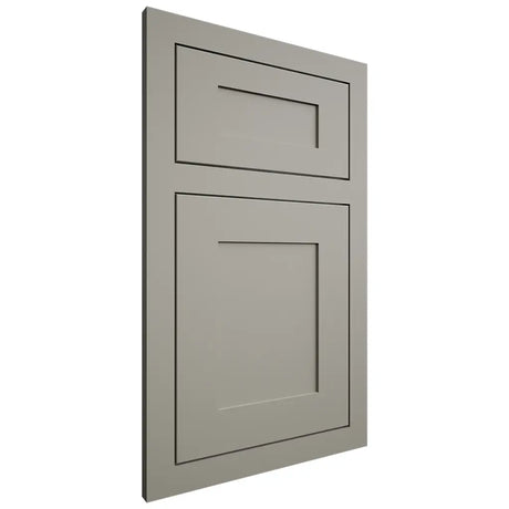 Shiloh Cabinetry Flush Inset New Haven Paintable Evergreen Fog Door