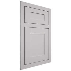 Shiloh Cabinetry Flush Inset New Haven Paintable Light French Gray Door