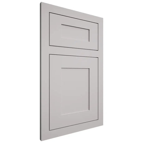 Shiloh Cabinetry Flush Inset New Haven Paintable Light French Gray Door