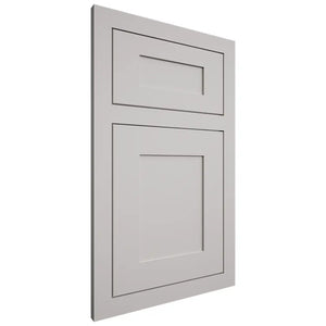 Shiloh Cabinetry Flush Inset New Haven Paintable Mindful Gray Door