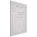 Shiloh Cabinetry Flush Inset New Haven Paintable Pure White Door