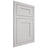 Shiloh Cabinetry Flush Inset New Haven Paintable Repose Gray Door
