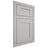 Shiloh Cabinetry Flush Inset New Haven Paintable Unusual Gray Door