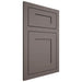 Shiloh Cabinetry Flush Inset New Haven Poplar Plain Cut Heatherstone Door
