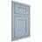 Shiloh Cabinetry Flush Inset New Haven Poplar Plain Cut Sky Door