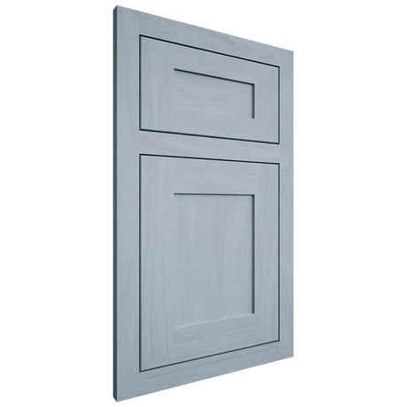 Shiloh Cabinetry Flush Inset New Haven Poplar Plain Cut Sky Door