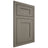 Shiloh Cabinetry Flush Inset New Haven Poplar Plain Cut Thyme Door