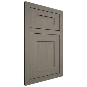 Shiloh Cabinetry Flush Inset New Haven Poplar Plain Cut Thyme Door