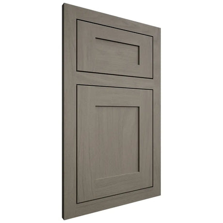 Shiloh Cabinetry Flush Inset New Haven Poplar Plain Cut Thyme Door