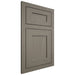 Shiloh Cabinetry Flush Inset New Haven Poplar Plain Cut Thyme Door
