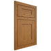 Shiloh Cabinetry Flush Inset New Haven Red Oak Plain Cut Autumn Door