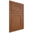 Shiloh Cabinetry Flush Inset New Haven Red Oak Plain Cut Braun Door