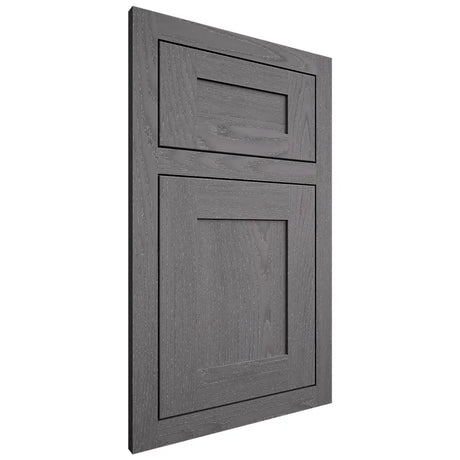 Shiloh Cabinetry Flush Inset New Haven Red Oak Plain Cut Cadet Door