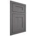 Shiloh Cabinetry Flush Inset New Haven Red Oak Plain Cut Cadet Door