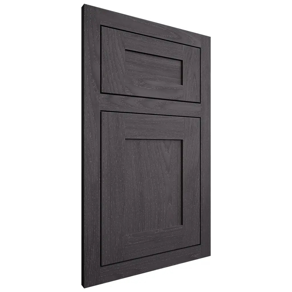 Shiloh Cabinetry Flush Inset New Haven Red Oak Plain Cut Harbor Door