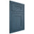 Shiloh Cabinetry Flush Inset New Haven Red Oak Plain Cut Hudson Door