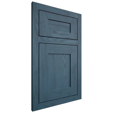 Shiloh Cabinetry Flush Inset New Haven Red Oak Plain Cut Hudson Door