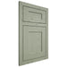 Shiloh Cabinetry Flush Inset New Haven Red Oak Plain Cut Moss Door