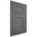 Shiloh Cabinetry Flush Inset New Haven Walnut Plain Cut Cadet Door