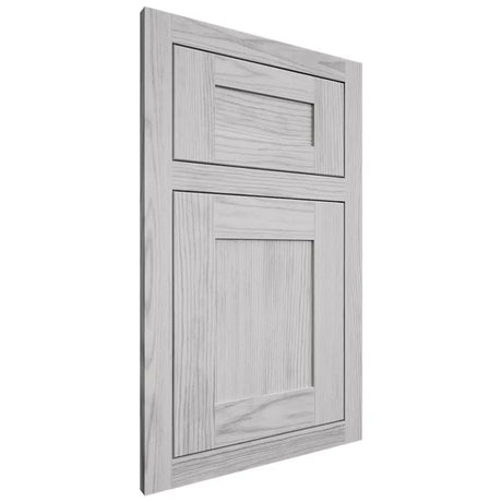 Shiloh Cabinetry Flush Inset New Haven Walnut Plain Cut Stratus Door