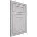 Shiloh Cabinetry Flush Inset New Haven Walnut Plain Cut Stratus Door