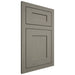 Shiloh Cabinetry Flush Inset New Haven Walnut Plain Cut Thyme Door