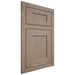 Shiloh Cabinetry Flush Inset New Haven White Oak Plain Cut Almond Door