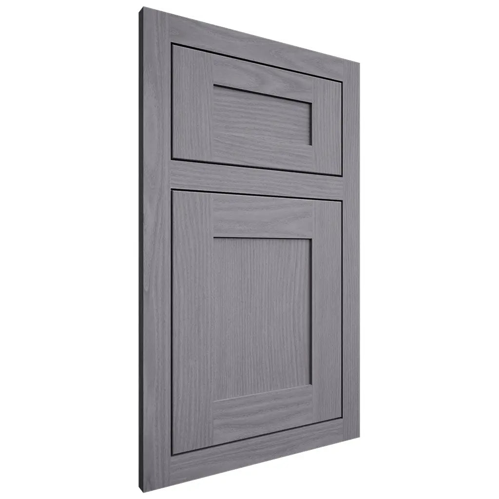 Shiloh Cabinetry Flush Inset New Haven White Oak Plain Cut Cadet Door