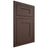 Shiloh Cabinetry Flush Inset New Haven White Oak Plain Cut Dusk Door