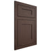 Shiloh Cabinetry Flush Inset New Haven White Oak Plain Cut Dusk Door