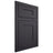 Shiloh Cabinetry Flush Inset New Haven White Oak Plain Cut Harbor Door