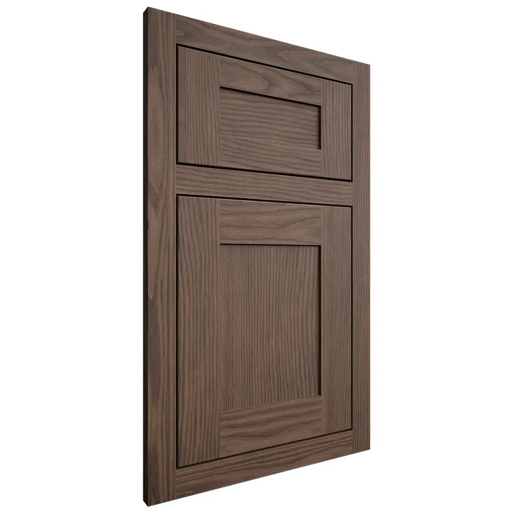 Shiloh Cabinetry Flush Inset New Haven White Oak Plain Cut Mineral Door