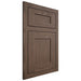 Shiloh Cabinetry Flush Inset New Haven White Oak Plain Cut Mineral Door