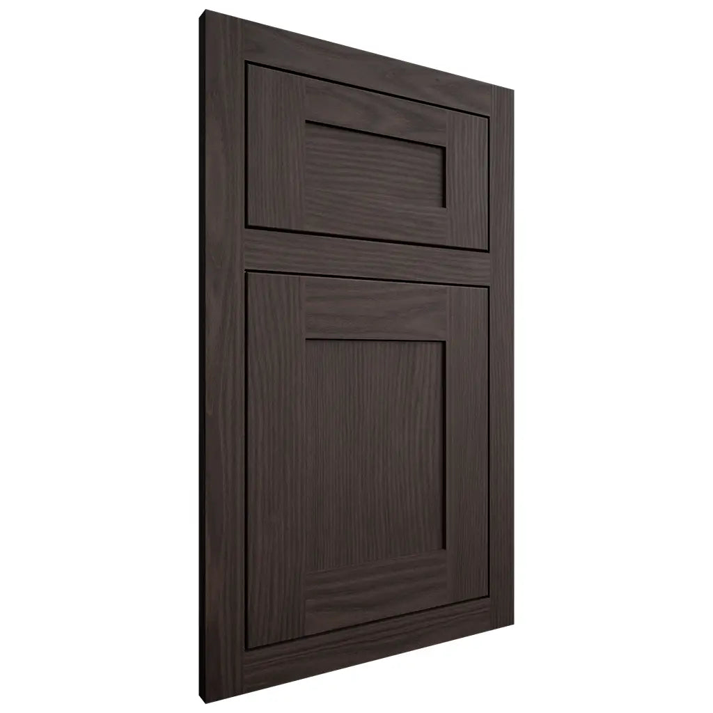 Shiloh Cabinetry Flush Inset New Haven White Oak Plain Cut Morel Door