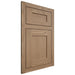 Shiloh Cabinetry Flush Inset New Haven White Oak Plain Cut Natural Door