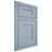 Shiloh Cabinetry Flush Inset New Haven White Oak Plain Cut Sky Door