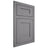 Shiloh Cabinetry Flush Inset New Haven White Oak Plain Cut Sterling Door