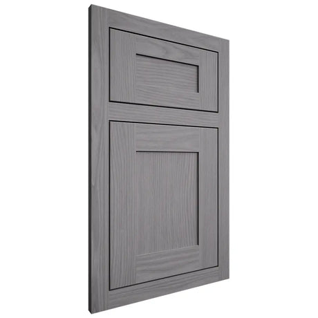 Shiloh Cabinetry Flush Inset New Haven White Oak Plain Cut Sterling Door