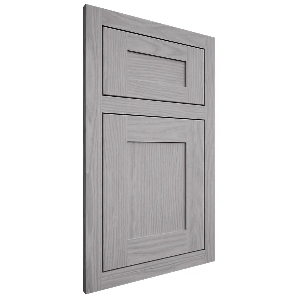 Shiloh Cabinetry Flush Inset New Haven White Oak Plain Cut Stratus Door