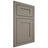 Shiloh Cabinetry Flush Inset New Haven White Oak Plain Cut Thyme Door