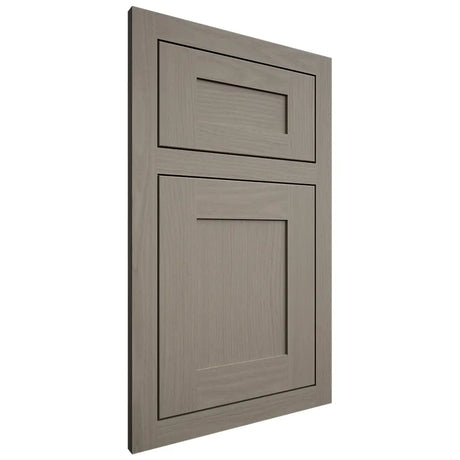 Shiloh Cabinetry Flush Inset New Haven White Oak Plain Cut Thyme Door