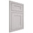 Shiloh Cabinetry Flush Inset New Haven White Oak Quarter Sawn Cotton Door