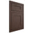 Shiloh Cabinetry Flush Inset New Haven White Oak Quarter Sawn Dusk Door