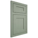 Shiloh Cabinetry Flush Inset New Haven White Oak Quarter Sawn Moss Door