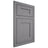 Shiloh Cabinetry Flush Inset New Haven White Oak Quarter Sawn Sterling Door